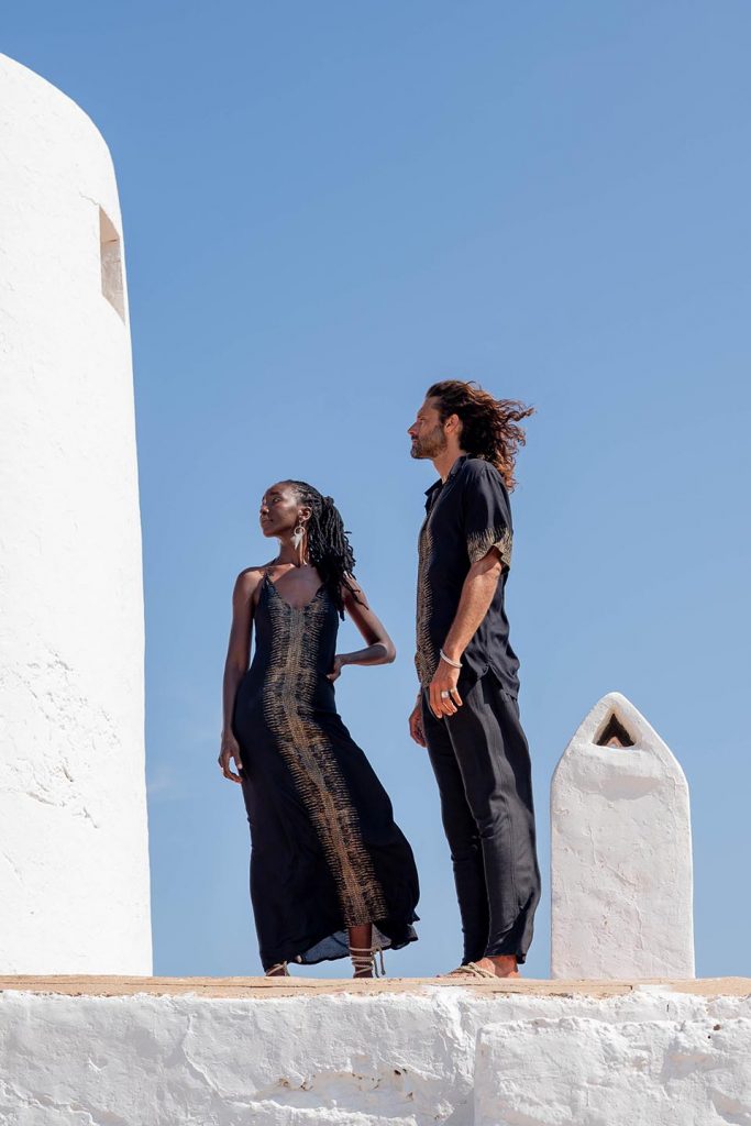 Fotografía de moda con estilo mediterráneo y bohemio Formentera